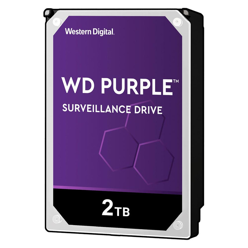 هارددیسک اینترنال وسترن دیجیتال مدل Purple WD10PURZ ظرفیت 2 ترابایت