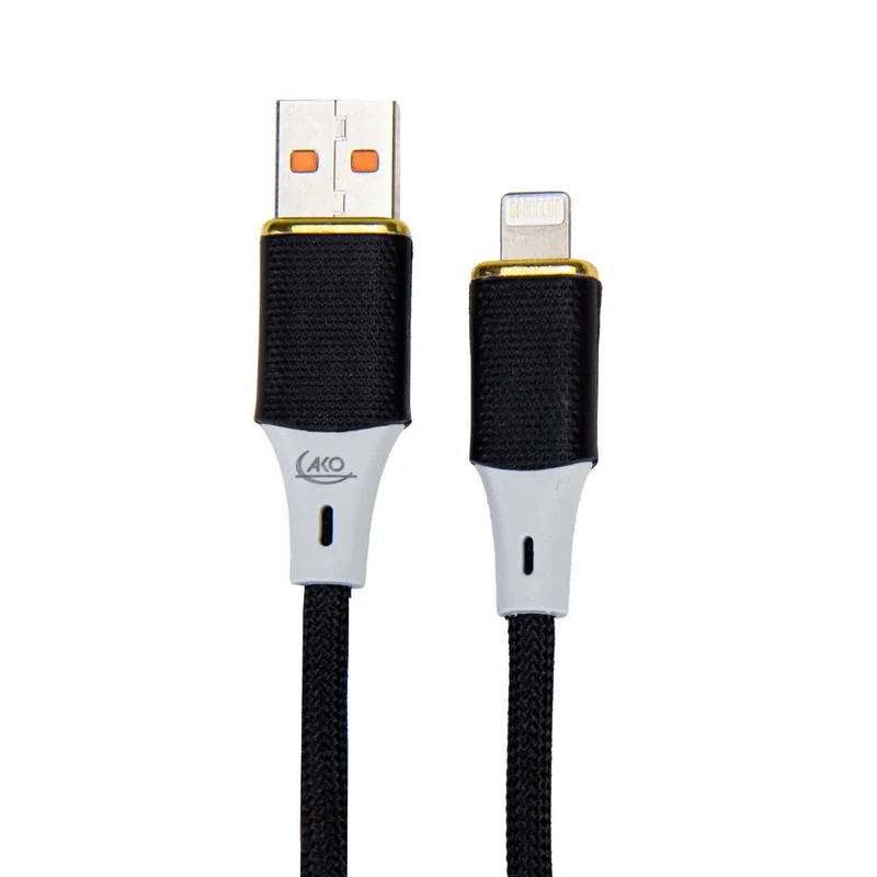 کابل تبدیل USB به لایتنینگ آکو مدل AC-54 طول 1متر