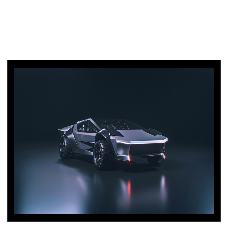 تابلو نوری بکلیت طرح ماشین تسلا مدل B-MO2056 تابلو نوری بکلیت طرح ماشین تسلا مدل B-MO2056