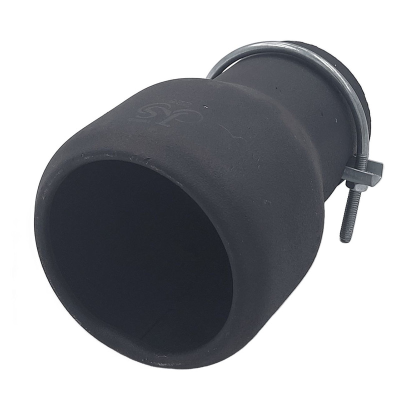 سر اگزوز مدل J.S کد 228 کربن لبه دار گرد