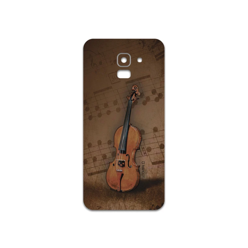 برچسب پوششی ماهوت مدل Violin-Instrument مناسب برای گوشی موبایل سامسونگ Galaxy J6