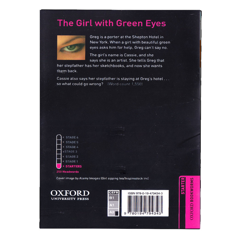 کتاب Oxford Bookworms Starter The Girl with Green Eyes اثر John Escott انتشارات الوندپویان کتاب Oxford Bookworms Starter The Girl with Green Eyes اثر John Escott انتشارات الوندپویان