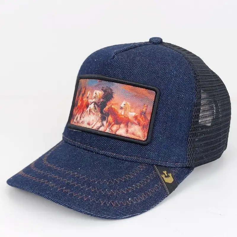 کلاه کپ گورین براز مدل پشت تور طرح ART کد 1146