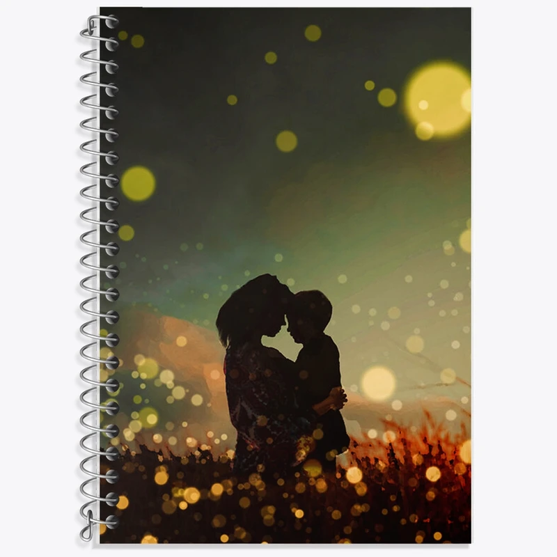 دفتر زبان 50 برگ خندالو مدل دو خط طرح مادرانه کد F1030