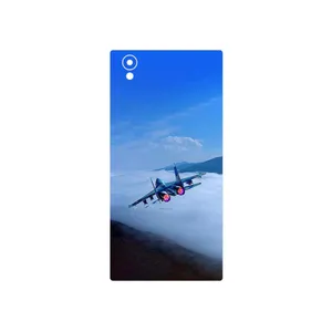 MAHOOT Fighter plane Su27 Cover Sticker for Sony Xperia L1
