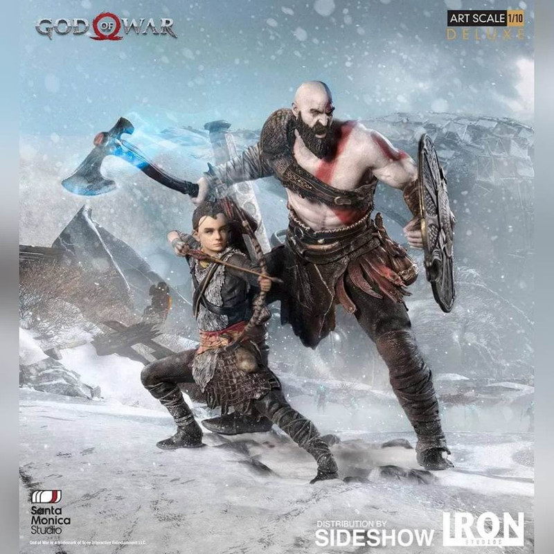 اکشن فیگور نکا مدل Kratos and Atreus