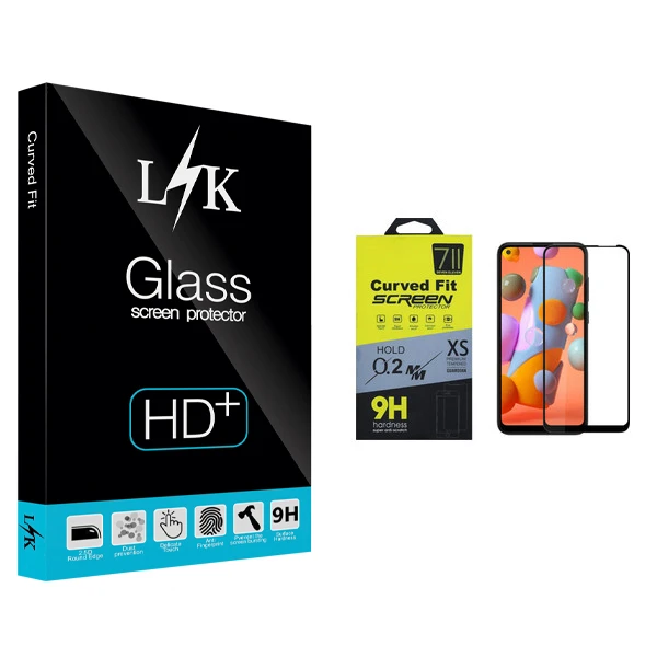 محافظ صفحه نمایش ال کی مدل +LITE مناسب برای گوشی موبایل سامسونگ Galaxy A11