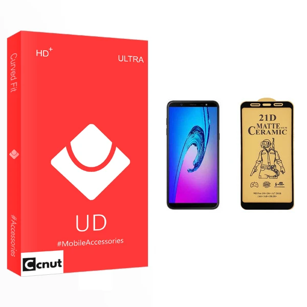 محافظ صفحه نمایش سرامیکی کوکونات مدل UD Glass مناسب برای گوشی موبایل سامسونگ Galaxy J8 Plus