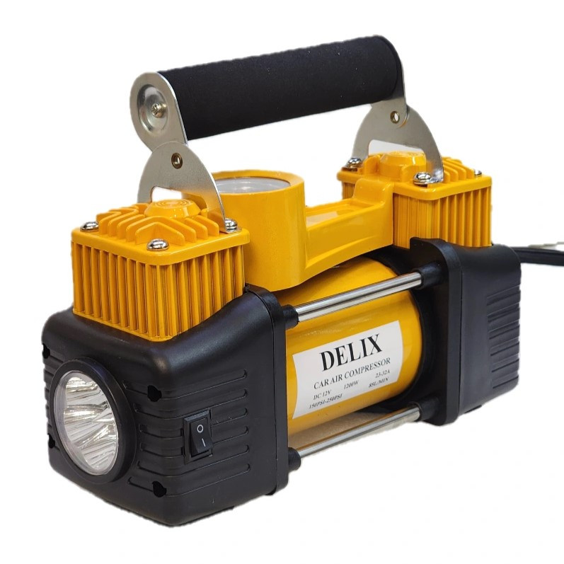 پمپ باد فندکی دلیکس مدل DLZRD12 مجموعه 15 عددی