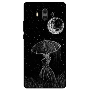 Megafone Girl and Moon 1369 Cover For Huawei Mate 10