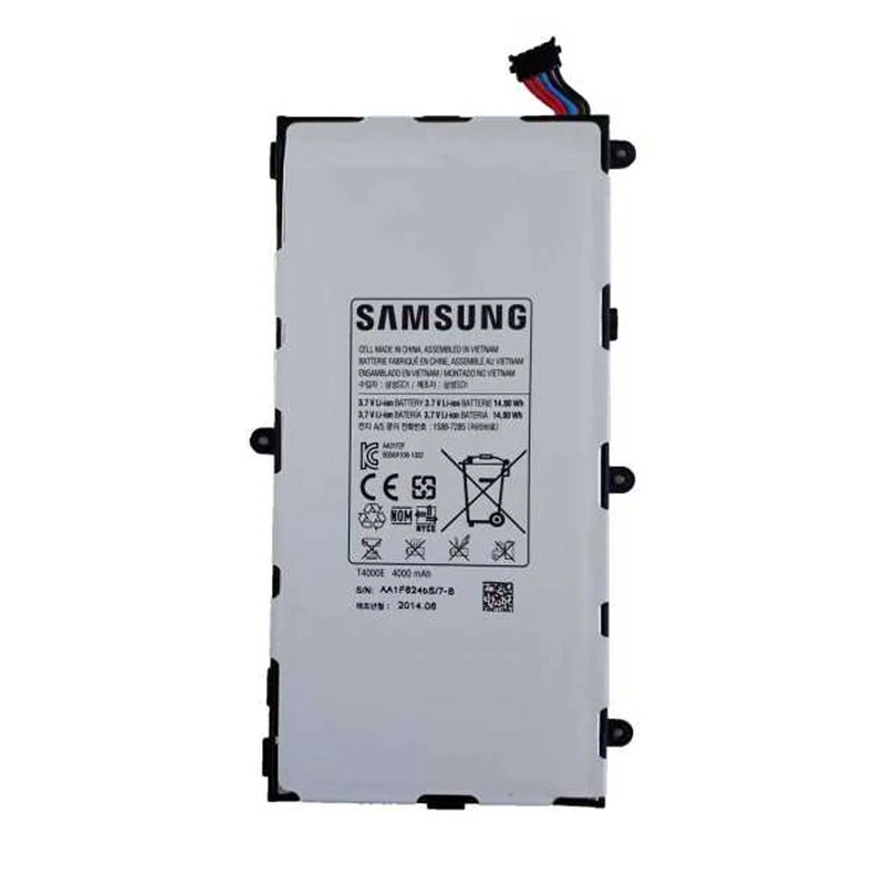 باتری تبلت مدل T4000E ظرفیت 4000 میلی آمپر ساعت مناسب برای تبلت سامسونگ Tab 3 - 7.0