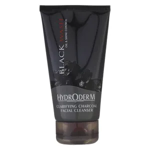 ژل شستشوی هیدرودرم مدل Black Wash مناسب پوست های چرب حجم 150 میلی لیتر