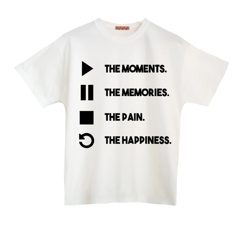 تی شرت آستین کوتاه مردانه مدل نوشته