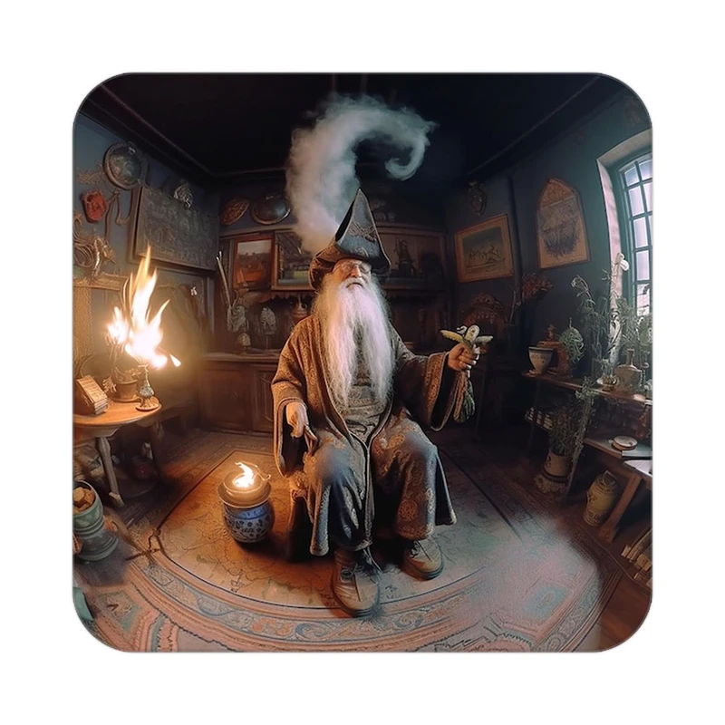 زیر لیوانی کاکتی طرح هری پاتر Harry Potter مدل mp41445