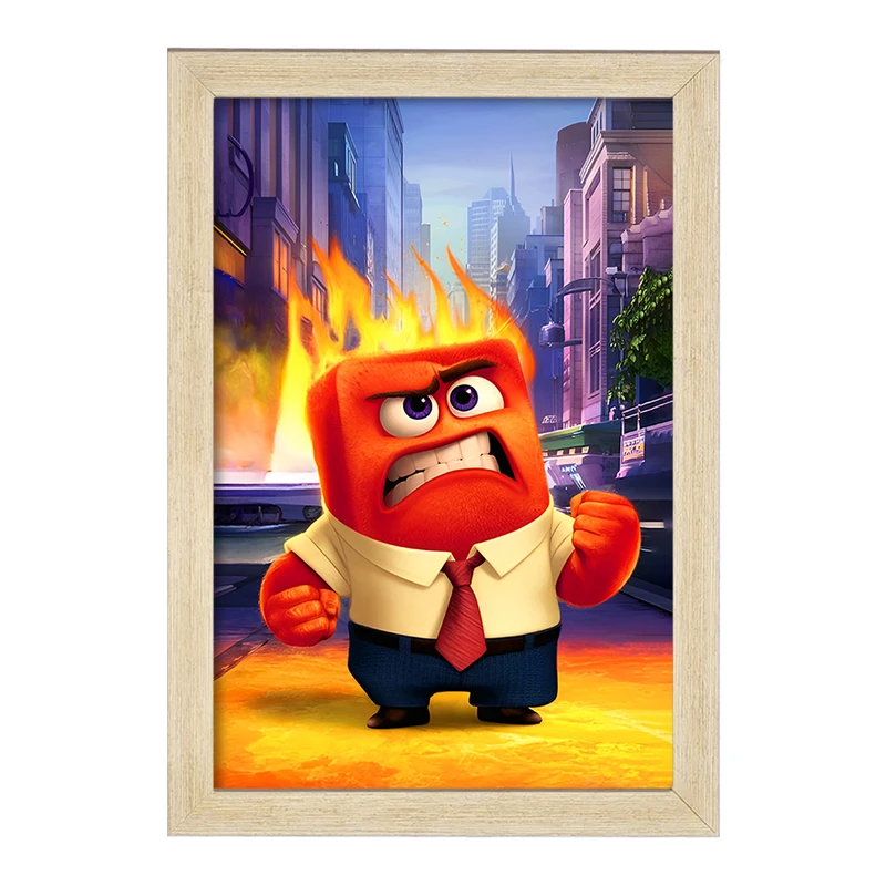 تابلو خندالو مدل شخصیت خشم اینساید اوت کد F12655