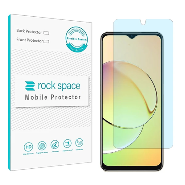 محافظ صفحه نمایش ضد اشعه آبی راک اسپیس مدل HyBLU مناسب برای گوشی موبایل ریلمی 10 5G