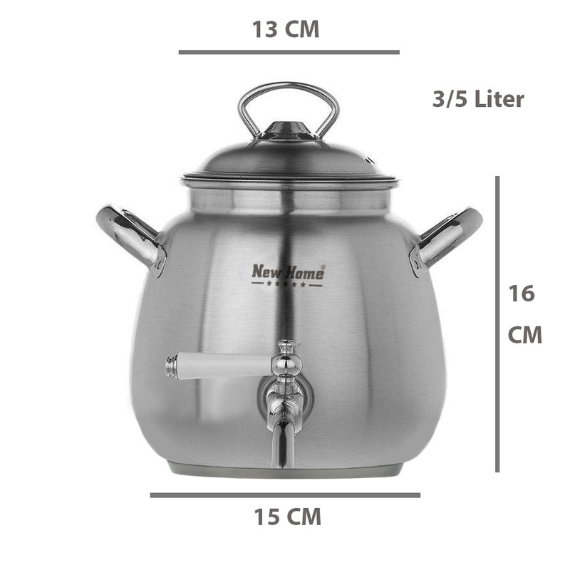 کتری نیوهوم مدل شیردار 3.5L