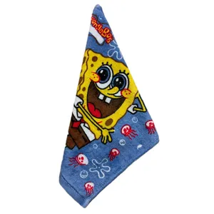 حوله دست و  صورت مدل باب اسفنجی سایز 30x30 سانتی متر