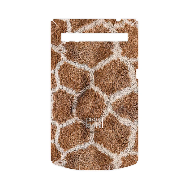 برچسب پوششی ماهوت مدل Giraffe Skin-FullSkin مناسب برای گوشی موبایل بلک بری P9983