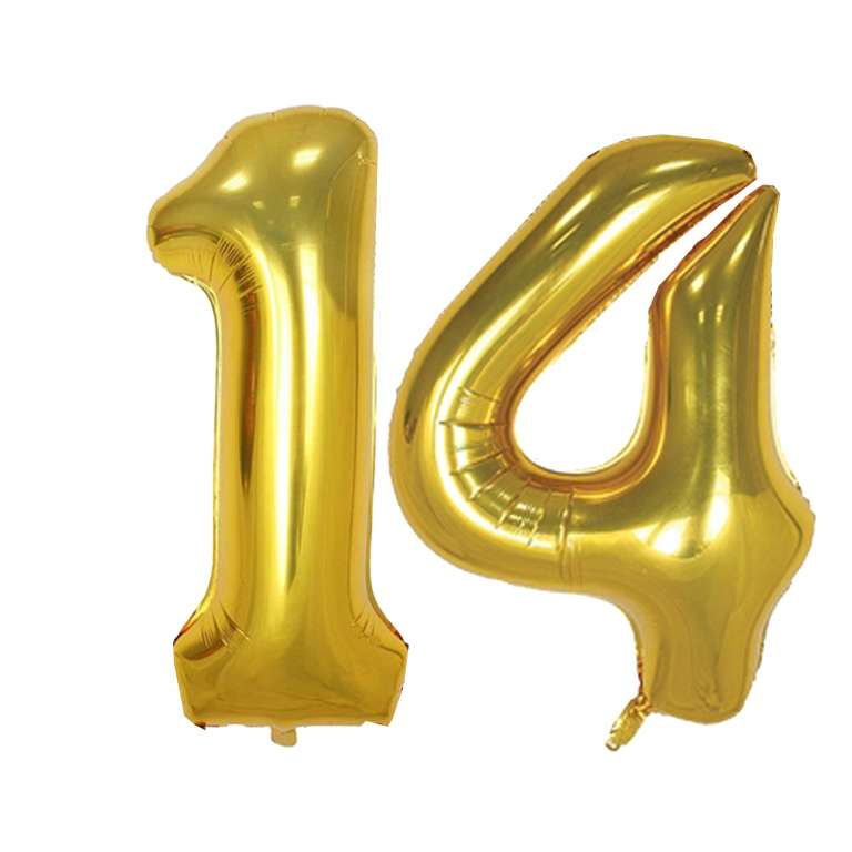 بادکنک فویلی سورتک مدل 14 بسته دو عددی