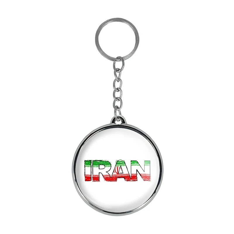 جاکلیدی خندالو طرح پرچم ایران مدل دوطرفه کد 2052120519