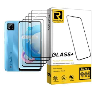 Randika Randika Glass MIX004 Screen Protector For Realme C20A Pack Of 4