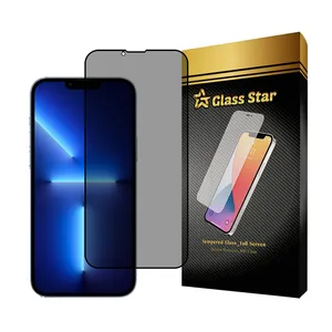 محافظ صفحه نمایش حریم شخصی گلس استار مدل PRIVFULLG مناسب برای گوشی موبایل اپل iPhone 13 Pro Max / 14 Plus