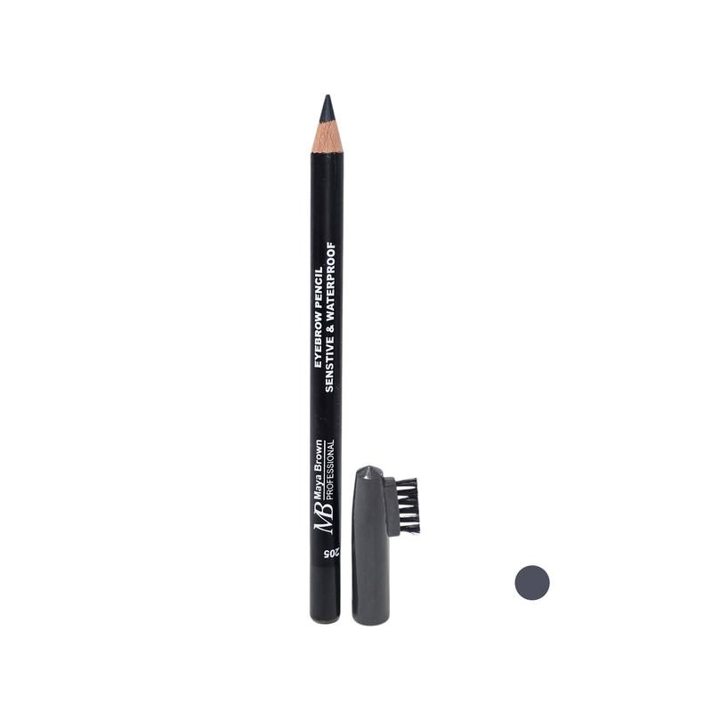 مداد ابرو مایا براون مدل برس دار شماره 205