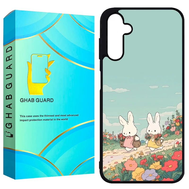 کاور قاب گارد طرح خرگوش مدل GCHPA25 مناسب برای گوشی موبایل سامسونگ Galaxy A25