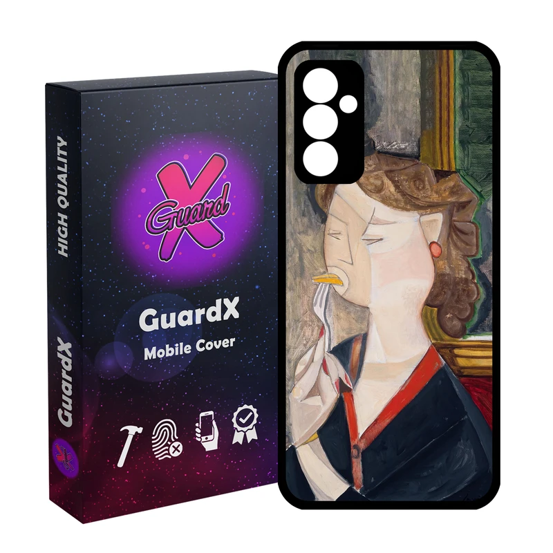 کاور گارد ایکس طرح نقاشی مدل 10950 مناسب برای گوشی موبایل سامسونگ Galaxy A54 / A54 5G
