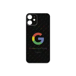 MAHOOT Google-Logo Cover Sticker for Apple iPhone 12 mini