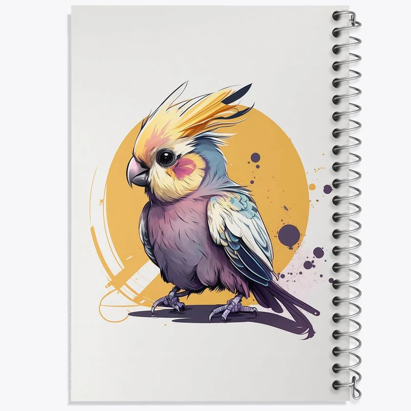 دفتر ژورنال نویسی 50 برگ خندالو مدل نقطه ای طرح عروس هلندی کد 29552