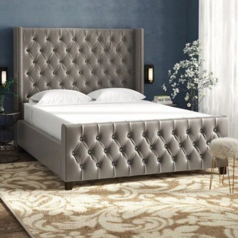 تخت خواب دو نفره مدل هانزو سایز 140×200 سانتی متر