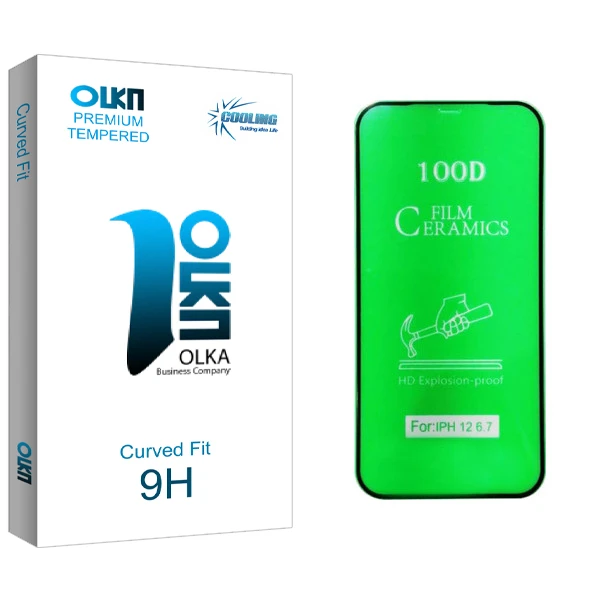 محافظ صفحه نمایش کولینگ مدل Olka glass مناسب برای گوشی موبایل اپل iPhone 12 Pro MAX