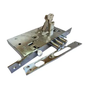 قفل و سیلندر یال مدل پهن ضد سرقت 01