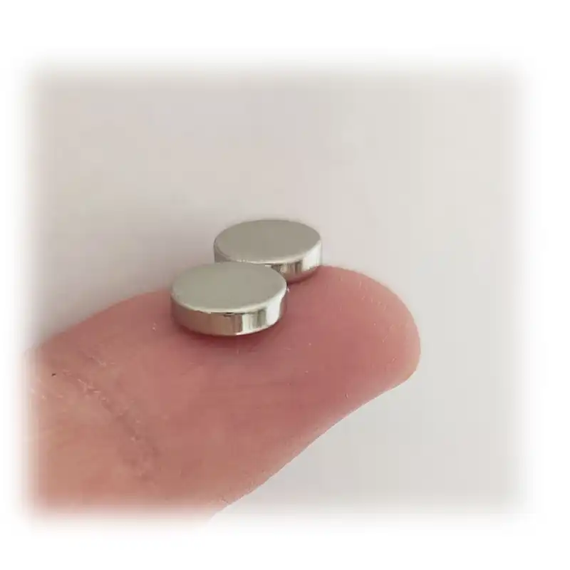 آهن ربا مدل نئودیمیوم دیسک D8x2mm بسته 5 عددی
