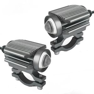 پرژکتور موتور سیکلت مدل MINI LED DOUBLE COLOR 1.3 A   مجموعه 2 عددی