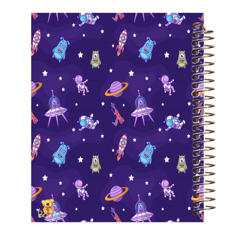 دفتر نقاشی 50 برگ بانیبو مدل فضانورد و ادم فضایی کد 440