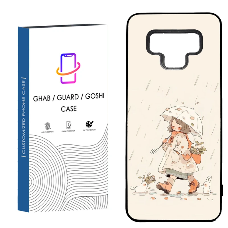 کاور قاب گارد گوشی طرح دخترانه کد 6 _TPU مناسب برای گوشی موبایل سامسونگ Galaxy Note9