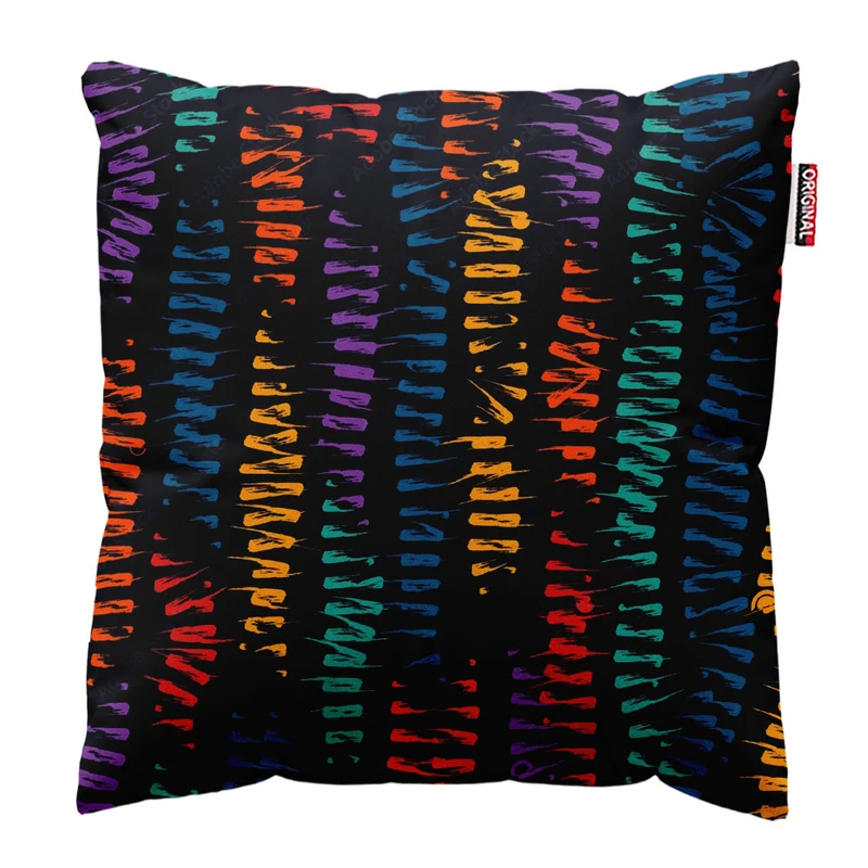   کوسن پاد آفرین طرح رنگی سایز 30*30 سانتی متر کد 1168