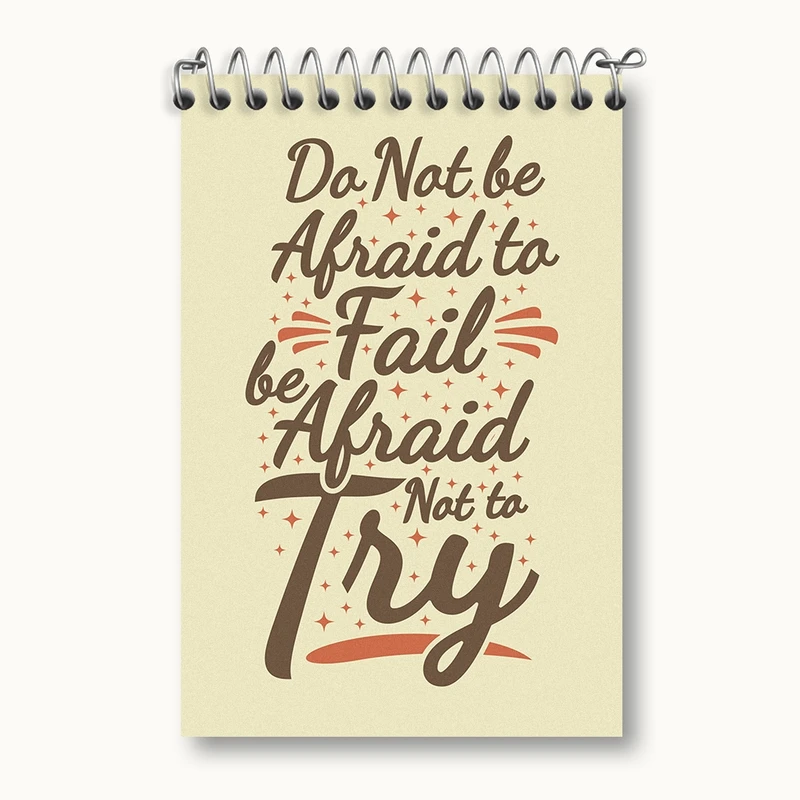 دفتر یادداشت 50 برگ خندالو مدل انگیزشی کد F1046