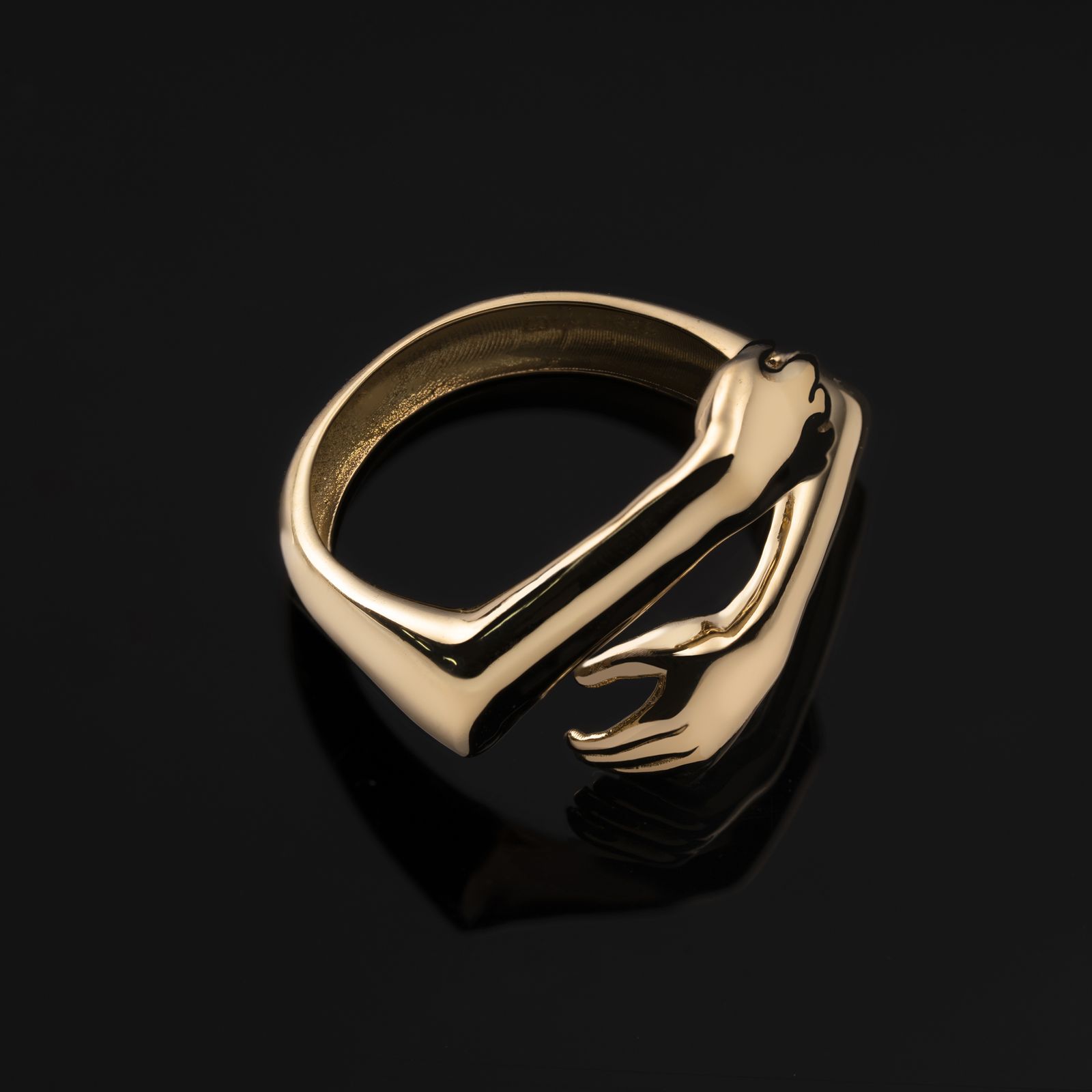 انگشتر طلا 18 عیار زنانه جواهری سون مدل 3251 -  - 2