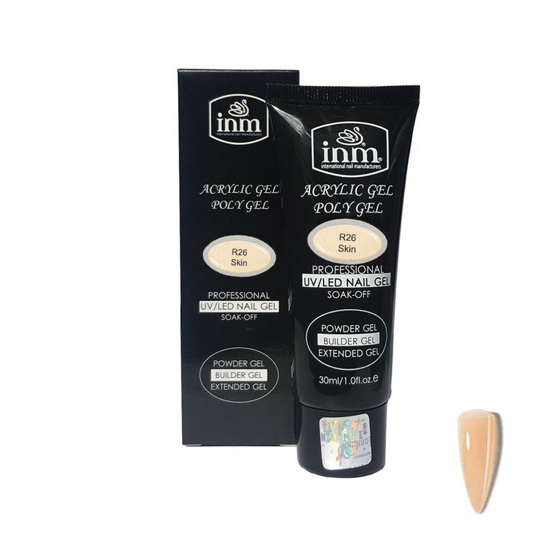 ژل کاشت ناخن آی ان ام مدل skin حجم 30 میلی لیتر