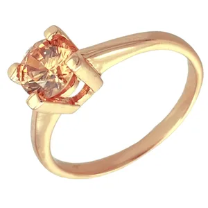 انگشتر زنانه ژوپینگ مدل تک نگین کد R4208