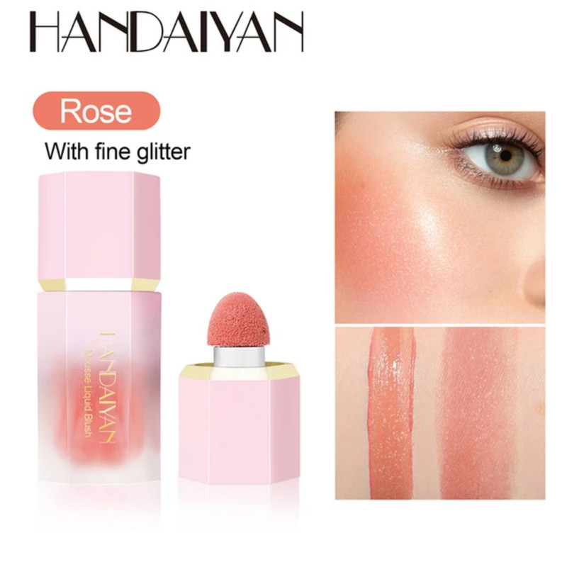 رژگونه هندیان مدل Liquid Blush Mousse کد B بسته 4 عددی