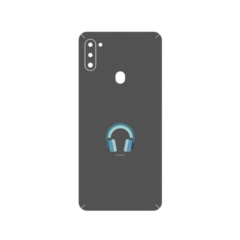 برچسب پوششی ماهوت مدل Minimal Headphone Icon مناسب برای گوشی موبایل سامسونگ Galaxy M11