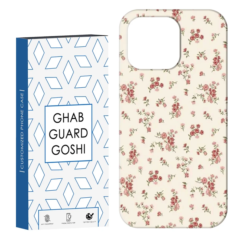 کاور قاب گارد گوشی طرح گل کد Dimo-822 مناسب برای گوشی موبایل اپل IPHONE 16 PRO   