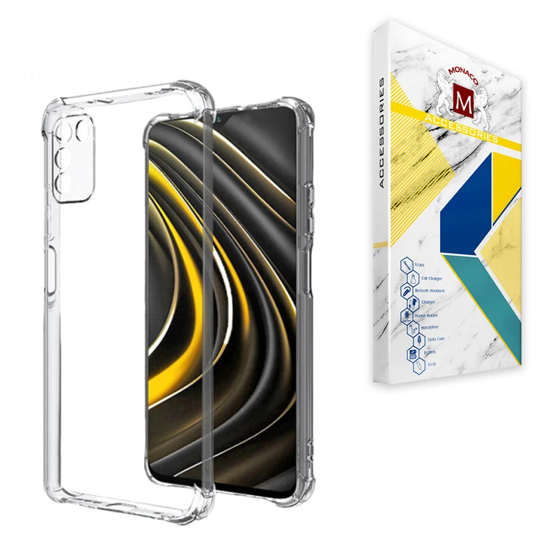کاور موناکو مدل Anti Shock مناسب برای گوشی موبایل شیائومی Poco M3