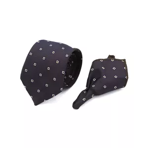 ست کراوات و دستمال جیب مردانه مدل AT-206