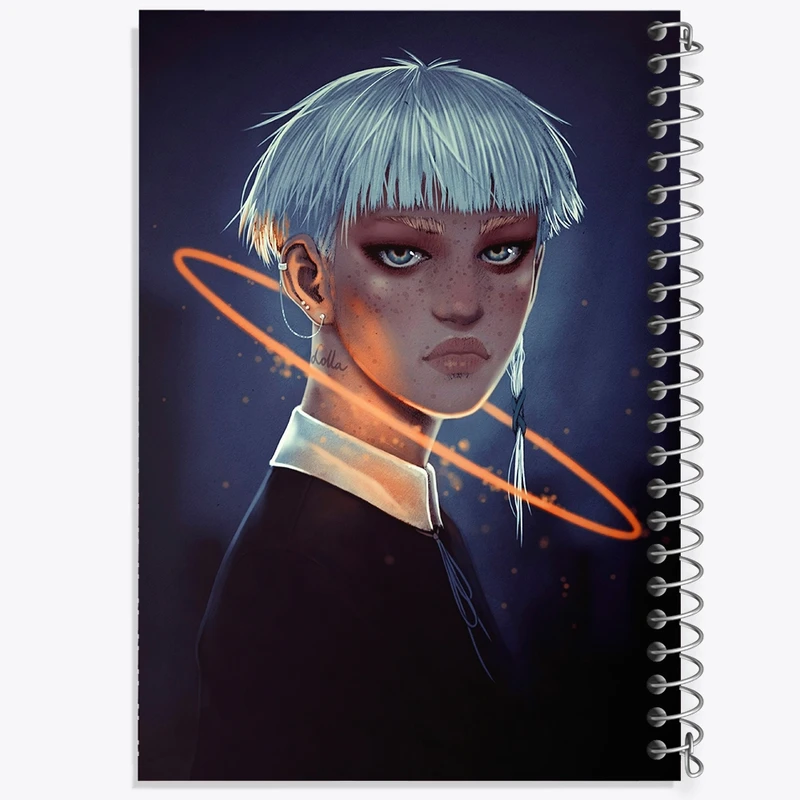 دفتر مشق 100 برگ خندالو طرح دخترانه کد F210